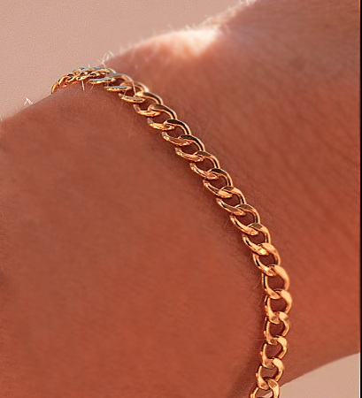 Armband im Kainlook gold nah damen leselles