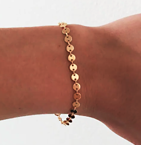 Armband in Disc look damen leselles