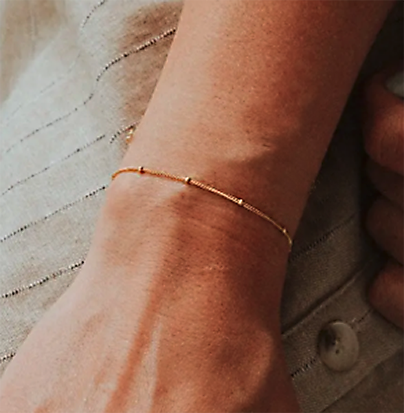 Armbandkette gold damen leselles