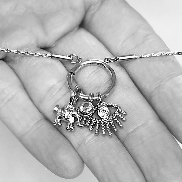 Charm_hand_silber damen leselles