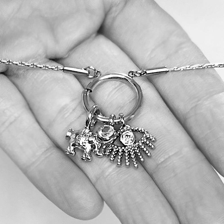 Charm_hand_silber damen leselles