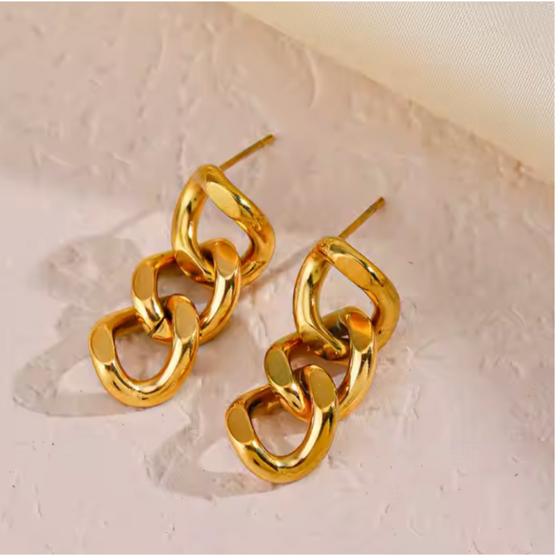 Kettenohrringe damen leselles