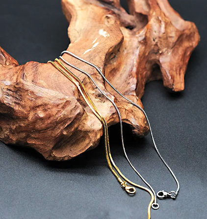 Stainless Steel Snake Necklace nah damen leselles