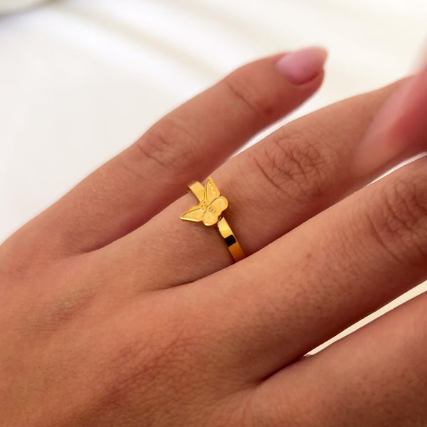 Butterfly Fidget Ring