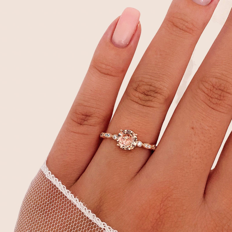 Goddess Ring rose gold damen leselles