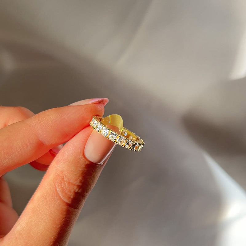 Pave-Ring gold damen leselles1