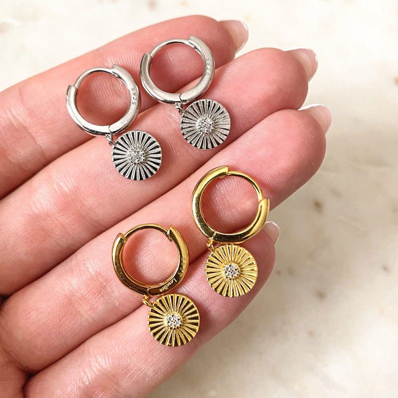 Soleil Hoops silber und gold damen leselles