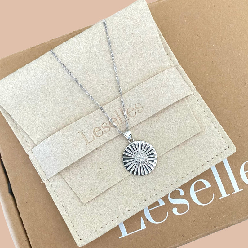 Soleil Necklace silber damen leselles