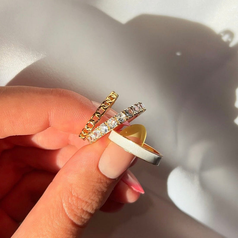 chain ring gold beispiel damen leselles