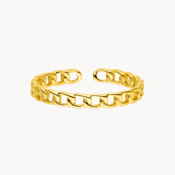 chain ring gold damen leselles