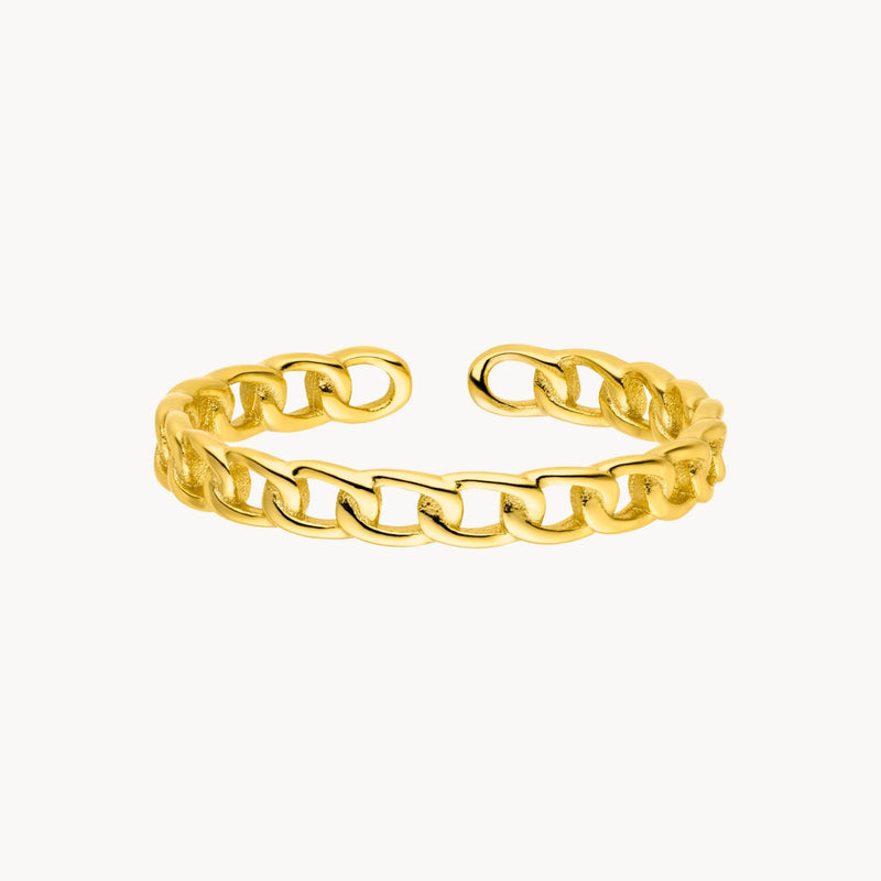 chain ring gold damen leselles