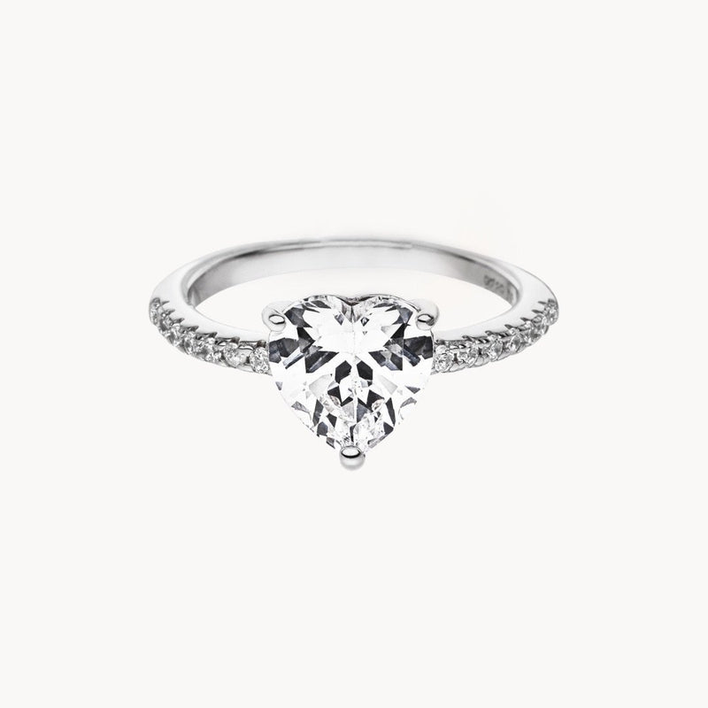 Diamond Heart Ring - Leselles