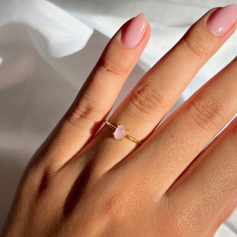 Rosequartz Ring - Leselles